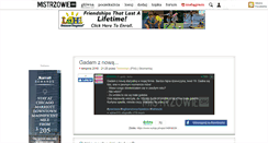 Desktop Screenshot of mistrzowie.org